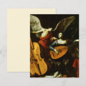 Saint Cecilia en de Engel door Carlo Saraceni (Voorkant / Achterkant)