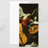 Saint Cecilia en de Engel door Carlo Saraceni (Voorkant / Achterkant)