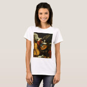 Saint Cecilia en de Engel door Carlo Saraceni T-shirt (Voorkant volledig)