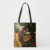 Saint Cecilia en de Engel door Carlo Saraceni Tote Bag (Voorkant)