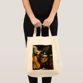 Saint Cecilia en de Engel door Carlo Saraceni Tote Bag (Voorkant (product))