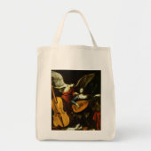 Saint Cecilia en de Engel door Carlo Saraceni Tote Bag (Voorkant)