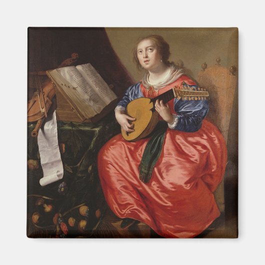 Saint Cecilia Magneet (Voorkant)