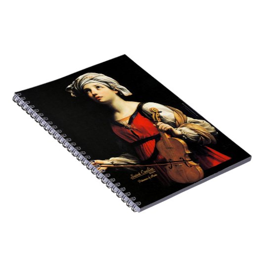 Saint Cecilia Patroness of Music Notitieboek (Rechterzijde)