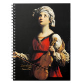 Saint Cecilia Patroness of Music Notitieboek (Voorkant)