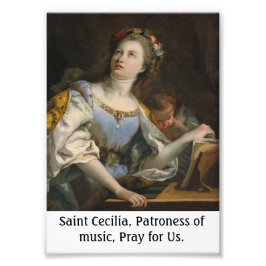 Saint Cecilia  Poster