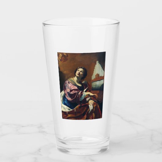 Saint Cecilia Premium "Heavenlijk Concert" Kunstpr Glas (Voorkant)