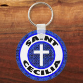 Saint Cecilia Sleutelhanger (Voorkant)