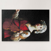 Saint Cecilia (St. Cecilia), Guido Reni Legpuzzel (Horizontaal)