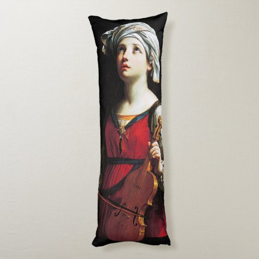 Saint Cecilia (St. Cecilia), Guido Reni Lichaamskussen (Achterkant (Verticaal))