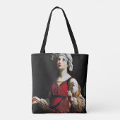 Saint Cecilia (St. Cecilia), Guido Reni Tote Bag (Achterkant)