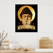 Saint Charbel Makhlouf Poster is not translated, a (Keuken)