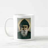 Saint Charbel Portrait Koffiemok (Links)