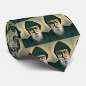 Saint Charbel Portrait Stropdas (Opgerold)