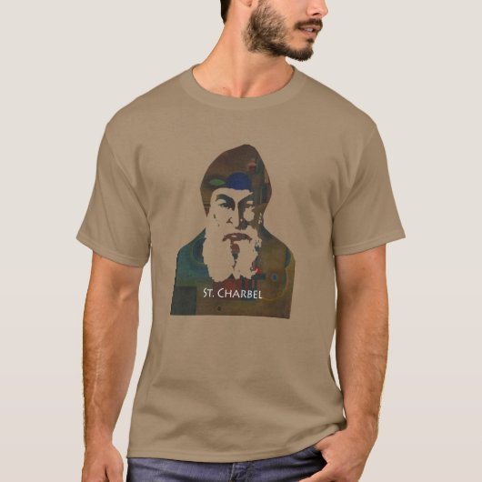 Saint Charbel T-Shirt (Voorkant)