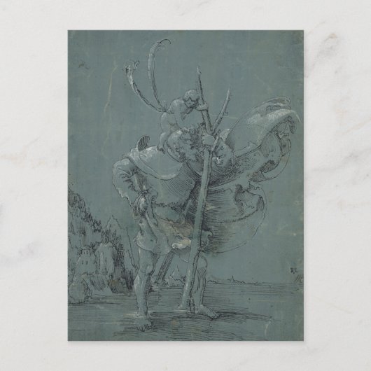 Saint Christopher, 1510 Briefkaart (Voorkant)