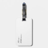 SAINT CHRISTOPHER BAGAGELABEL (Achterkant verticaal)