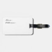 SAINT CHRISTOPHER BAGAGELABEL (Achterkant horizontaal)