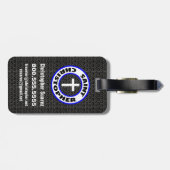 Saint Christopher Bagagelabel (Achterkant horizontaal)