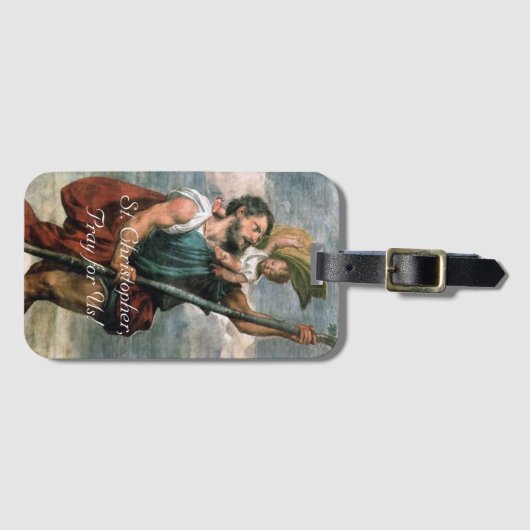 Saint Christopher Bagagelabel (Voorkant (horizontaal))