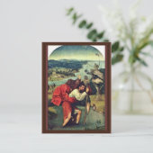 Saint Christopher. Door Hieronymus Bosch (Beste Qu Briefkaart (Staand voorkant)
