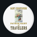 SAINT CHRISTOPHER MAGNEET<br><div class="desc">ALTIJD EEN FAVORITE</div>