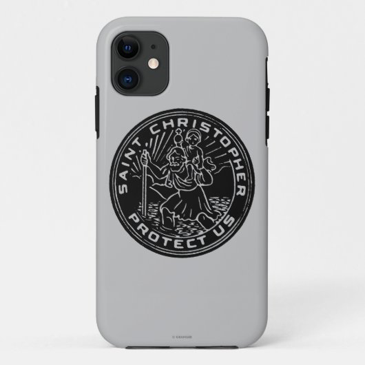 Saint Christopher Medal Case-Mate iPhone Case (Achterkant)