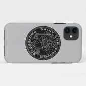 Saint Christopher Medal Case-Mate iPhone Case (Achterkant (horizontaal))