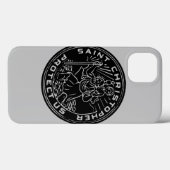 Saint Christopher Medal Case-Mate iPhone Case (Achterkant (horizontaal))