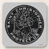 Saint Christopher Medal Onderzetter (Voorkant)