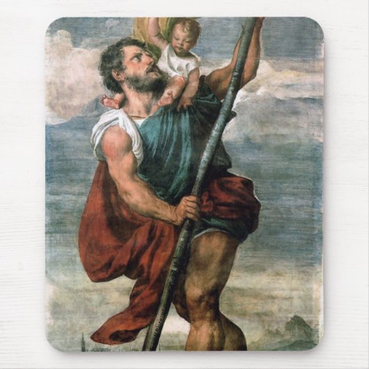 Saint Christopher Muismat (Voorkant)