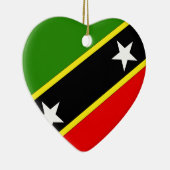 Saint Christopher Nevis Keramisch Ornament (Rechts)