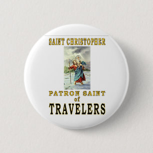 SAINT CHRISTOPHER RONDE BUTTON 5,7 CM