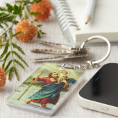 Saint Christopher Sleutelhanger (Voorkant Rechts)