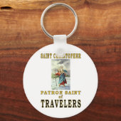 SAINT CHRISTOPHER SLEUTELHANGER (Voorkant)