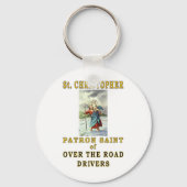 SAINT CHRISTOPHER SLEUTELHANGER (Voorkant)