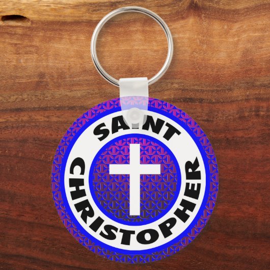 Saint Christopher Sleutelhanger (Voorkant)