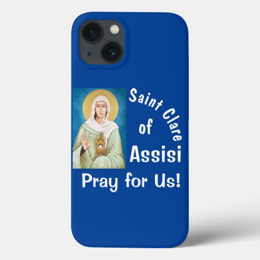 Saint Clare Assisi Case-Mate iPhone Case (Achterkant)