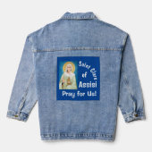 Saint Clare Assisi Denim Jacket (Achterkant)