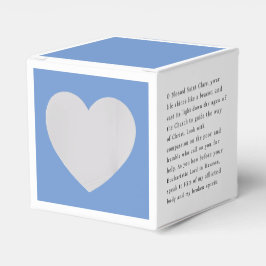 Saint Clare Assisi Kaart Bedankdoosjes