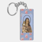Saint Clare Assisi Sleutelhanger (Voorkant Links)