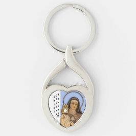Saint Clare Assisi Sleutelhanger
