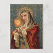 Saint Clare of Assisi Briefkaart (Voorkant)