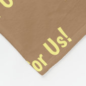 Saint Clare of Assisi Fleece Deken (Hoek)