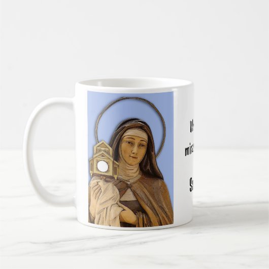 Saint Clare of Assisi Koffiemok (Links)