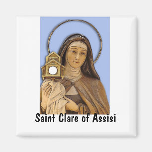 Saint Clare of Assisi Magneet