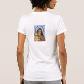 Saint Clare of Assisi T-shirt (Achterkant)
