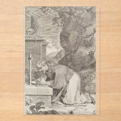 Saint Claude La Colombière Priester en biechtvader Acryl Uitnodigingen (Voorkant)