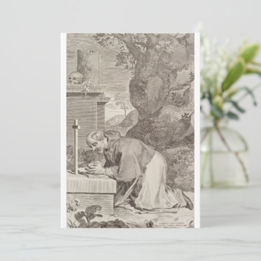 Saint Claude La Colombière Priester en biechtvader Kaart (Staand voorkant)