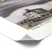 Saint Cloud, MN Panoramic Map - 1869 Poster (Hoek)